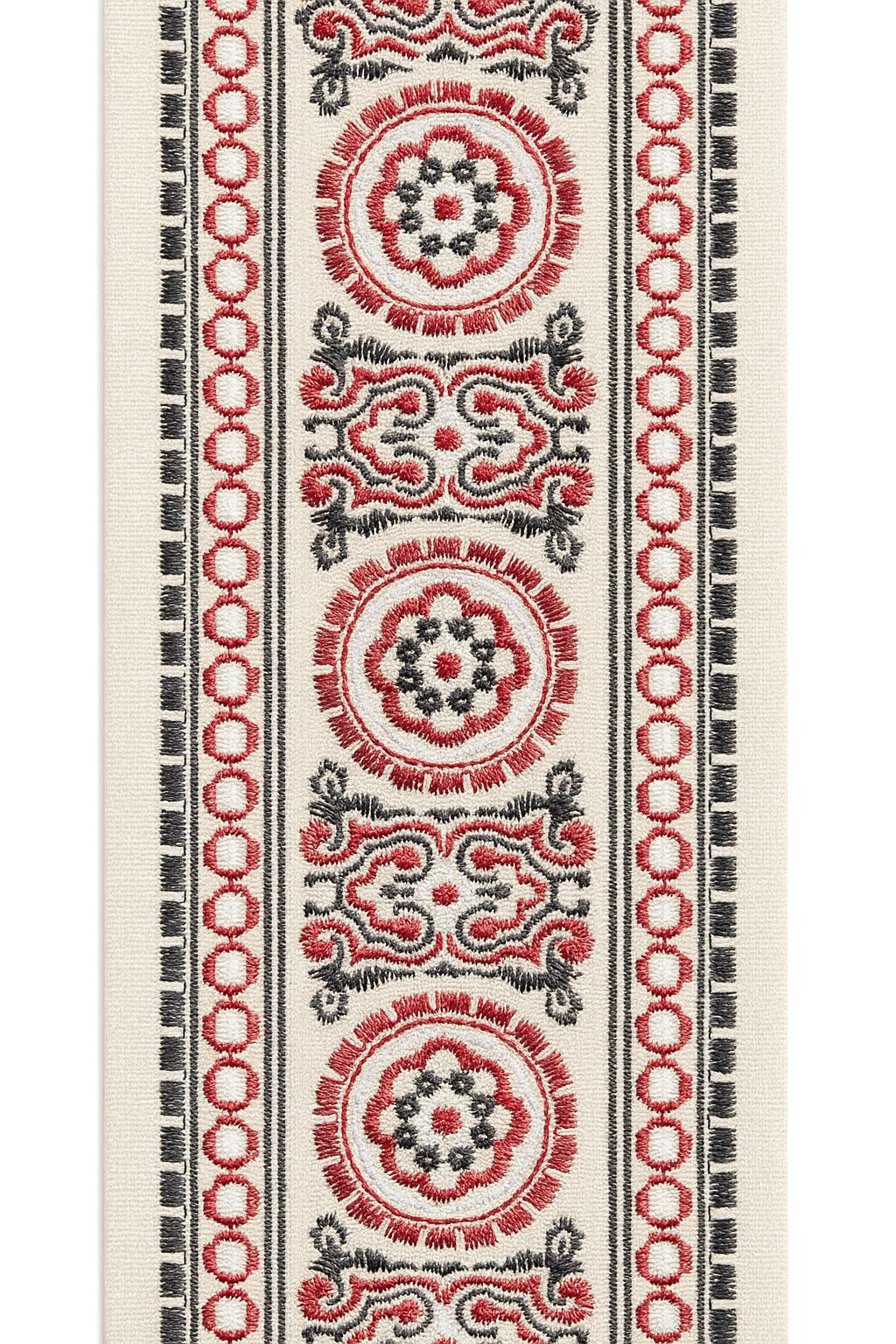 Luxury Decorative Embroidery Lace Trim – Wide Border for Sewing & Crafts – Sold Per Yard