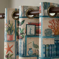 Kids Nature Print Curtains | OEKO-TEX Certified Linen-Look Panels