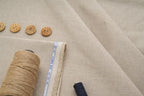 Natural Hemp Cotton Fabric: Lightweight Woven Blend for Sewing