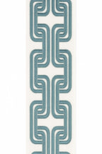 Modern Geometric Embroidered Fabric Trim – 13cm Curtain Border – 4 Color Options