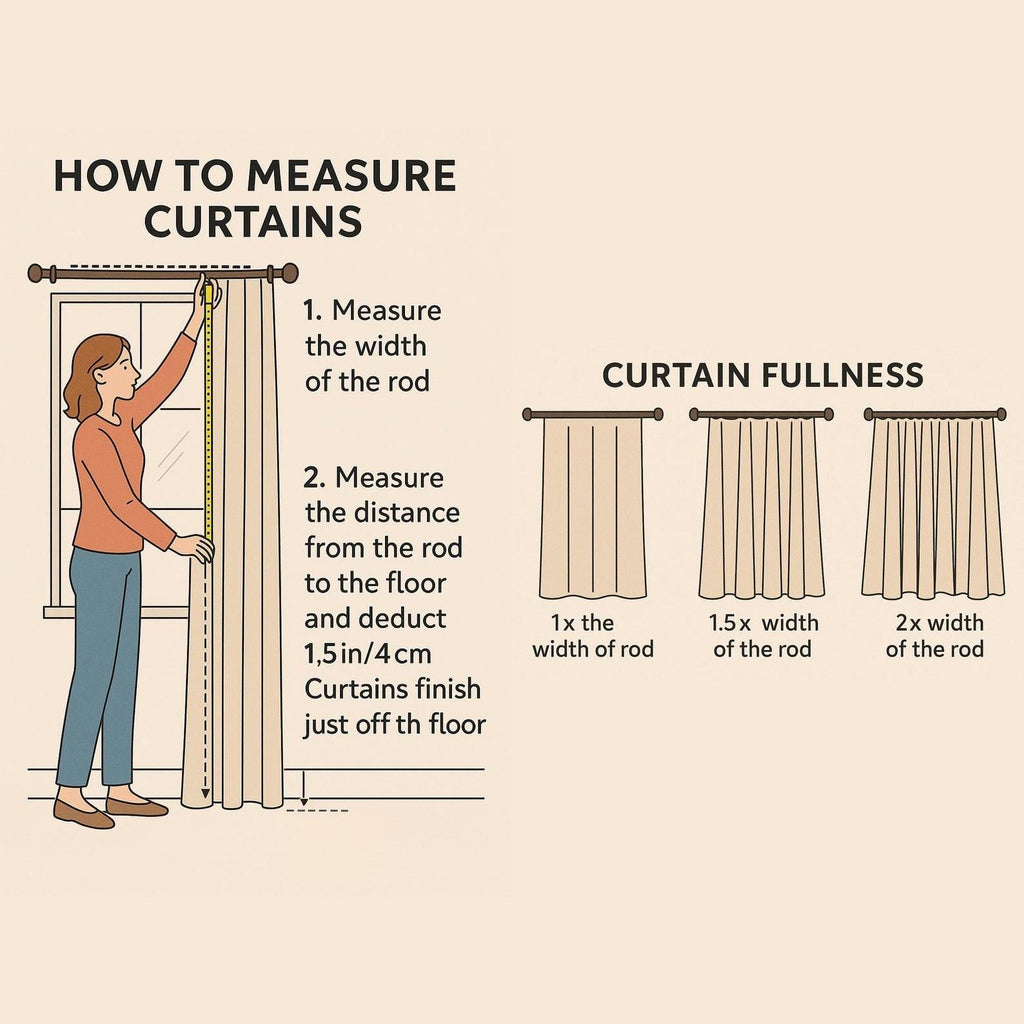 Blackout Linen Feel Curtain, Rod Pocket, Grommet, Hook, Track