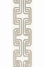 Modern Geometric Embroidered Fabric Trim – 13cm Curtain Border – 4 Color Options